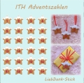 ITH Adventskalender-Zahlen, Kekse ca. 7 cm, Anhänger
