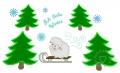 Bild 5 von Ich liebe Winter / Stickdateien Set Applikation 13x18, 10 Stickmuster