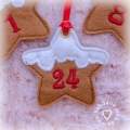 Bild 6 von ITH Adventskalender-Zahlen, Kekse ca. 7 cm, Anhänger