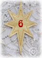 Bild 3 von ITH Adventskalender-Zahlen Sterne 10x10 Rahmen