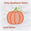 Kürbis Wing Needlework 10x10