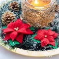 Bild 4 von ITH Weihnachtsstern-Set, 3D Blume 10x10 + 13x18 Rahmen