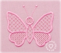 Bild 2 von Stickdateien Set, Schmetterling Wing Needlework 10x10 + 13x18