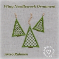 Wing Needlework Tannenbaum Ornament 10x10