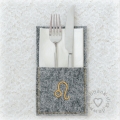 Bild 5 von ITH Filz - Bestecktaschen Sternzeichen, 10x10 Rahmen