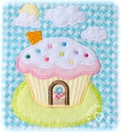Bild 3 von Stickdatei Muffins Appli 13x18 (3 Stickmuster)