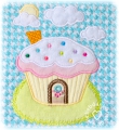 Bild 3 von Stickdatei Muffins Appli 13x18 (3 Stickmuster)