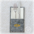 Bild 7 von ITH Filz - Bestecktaschen, christliche Symbole, 10x10 Rahmen