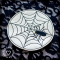 Bild 3 von ITH Untersetzer, MugRug 10x10 Halloween, Spinne