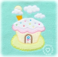 Bild 4 von Stickdatei Muffins Appli 13x18 (3 Stickmuster)