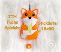 Bild 1 von ITH Fuchs Spieluhr 18x30 Stickdatei