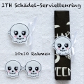 Bild 1 von ITH Schädel-Serviettenring 10x10, Halloween