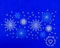 Bild 4 von Schneeflocken Endlos-Ornamente 10x10 + 13x18 + 16x26 + 20x36, Endlosborte