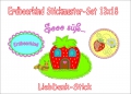 Bild 9 von Stickdatei Erdbeerkind, Haus, Erdbeere 13x18 Applikation