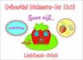 Bild 9 von Stickdatei Erdbeerkind, Haus, Erdbeere 13x18 Applikation