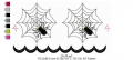 Bild 5 von  Festonbortenset  Spinnenweben 10x10 + 13x18 + 16x26 + 20x36, Endlosornament, Endlosborte