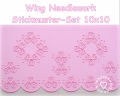 Bild 1 von Stickdatei (Set) Wing Needlework 10x10 (4 Motive), Festonborte