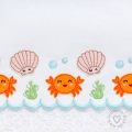 Bild 2 von  Festonborten-Set Meerestiere 10x10 + 13x18 + 16x26 + 20x36, Endlosornament, Endlosborte