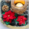 Bild 5 von ITH Weihnachtsstern-Set, 3D Blume 10x10 + 13x18 Rahmen