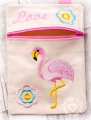 Bild 4 von Stickdatei ITH Tasche Flamingo 13x18