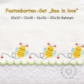 Bee in love, Festonbortenset, Endlosornament, Endlosborte