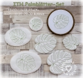 ITH Palmblätter Mug Rug  + Palmblätter Motiv Set (12 Stickdateien)