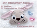 ITH Häschen-Kissen - Set 13x18 Rahmen