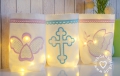Bild 4 von SPARSET ITH Wing Needlework Lichtbeutel + Säckchen Christliche Symbole 13x18