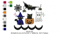 Bild 4 von Sweet Halloween Festonbortenset 10x10 + 13x18 + 16x26 + 20x36, Endlosornament, Endlosborte