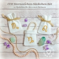 ITH Geschenk-Säckchen-Set Sternzeichen, 10x10 Rahmen