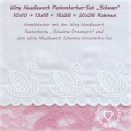 Bild 1 von Festonborte mit Wing Needlework Schwan - Ornamente - Set, Endlosornament, Endlosborte