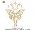 Bild 2 von Stickdatei, Magischer Schmetterling, 10x10 Rahmen