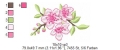 Bild 4 von Stickdatei Kirschblüte, 10x10 Rahmen