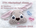 ITH Häschen-Kissen - Set 10x10 Rahmen
