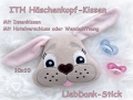 ITH Häschen-Kissen - Set 10x10 Rahmen